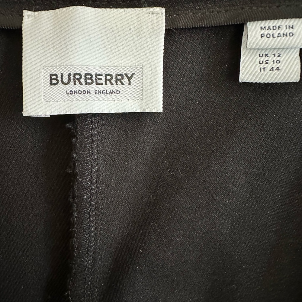 Burberry Women’s Black Mock Riding Breeches - Picture 4 of 6